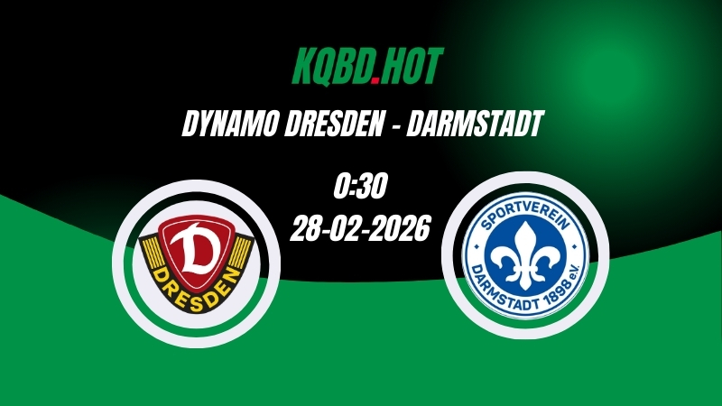 Nhận Định Kèo Nhà Cái - Dynamo Dresden vs Darmstadt